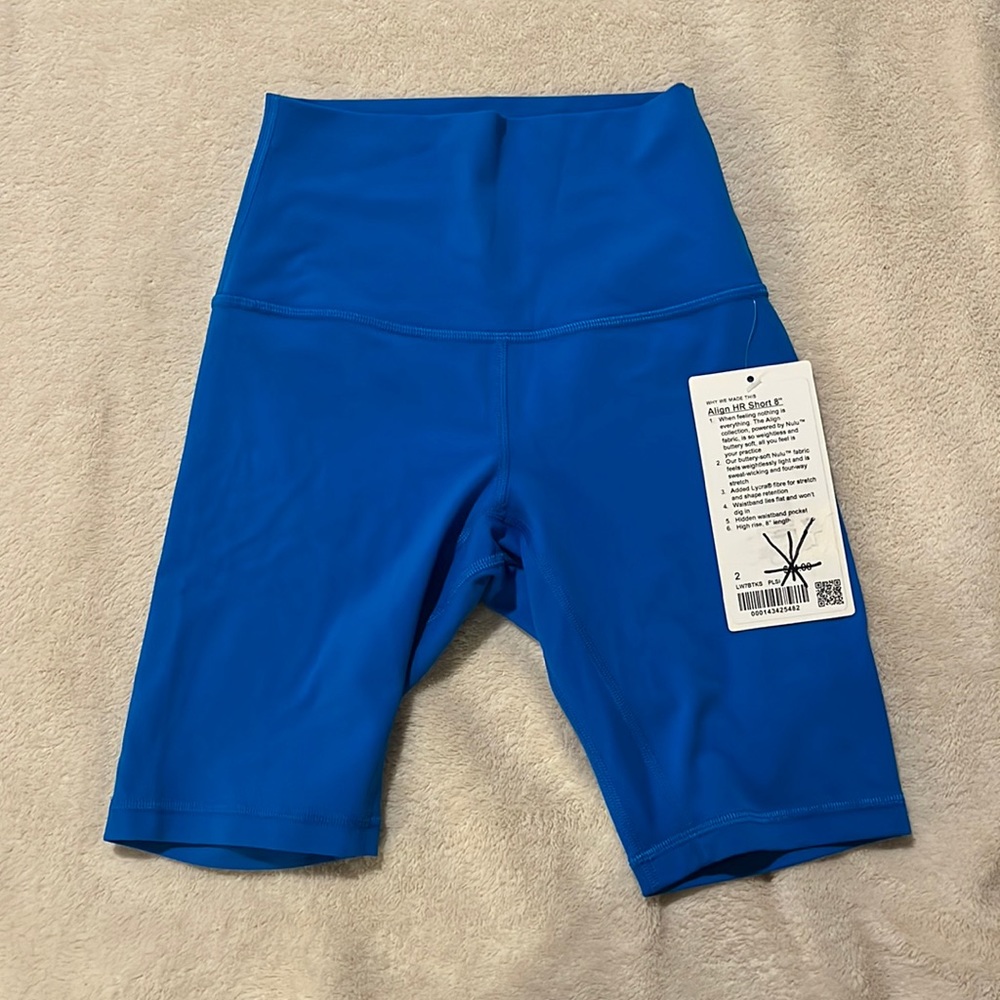 LULULEMON Align HR shorts size 2